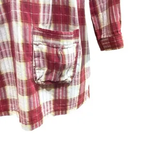 Free People Plaid Matador Tunic Top with Pockets 0 thumbnail 5