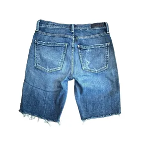 AGOLDE‎ Denim Jean Shorts Size 25 Jorts Cut Off Stretch Mid Rise Stretch #A13-10 thumbnail 2