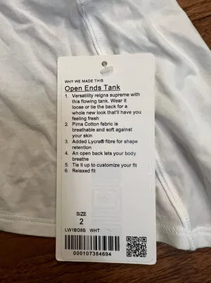 Lululemon Tank thumbnail 2