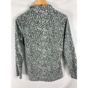 Eddie Bauer Soft Fleece 1/4 Zip Patterned Size Medium thumbnail 4