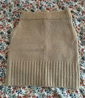 Vestique Cream Tan Sweater Skirt thumbnail 3