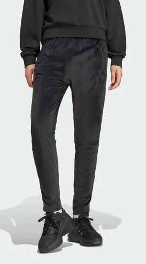 adidas‎ Tiro Cut 3-Stripes Corduroy Velour Track Pants Gray L thumbnail 1