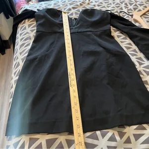 Nasty Gal Black Off The Shoulder Bell Sleeve Mini Fit &‎ Flare Dress Size M thumbnail 12