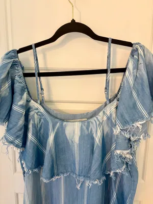 Women’s Vintage Havana Denim Dress (large) thumbnail 5