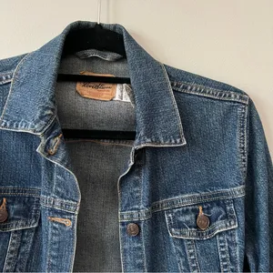 Levi Strauss Signature Jean Denim Jacket Button Front Juniors XXL thumbnail 4