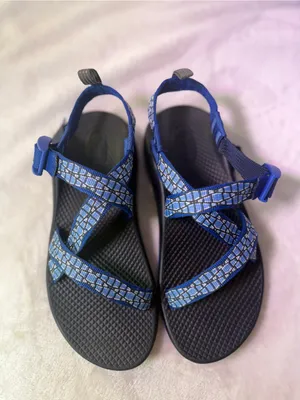 Chacos Blue Strappy Outdoor Sandals thumbnail 3