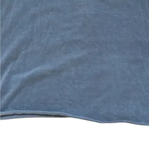 Vintage Faded Mission Beach San Diego Blue Tshirt Medium Cropped thumbnail 3