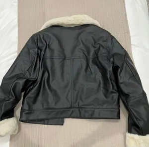 Hollister Leather Jacket thumbnail 4