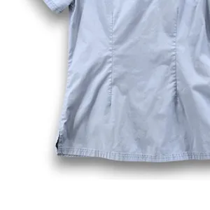 Butter-Soft Scrub Top‎ Baby Blue Small thumbnail 5