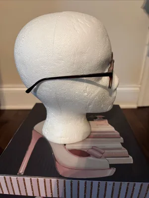 Round Brown Bluelight Eyeglasses thumbnail 2