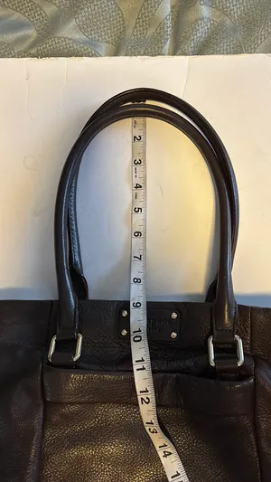 Kate Spade Brown Leather Bag Gorgeous Leather 15” Wide 8” Length thumbnail 16