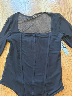 Black bodysuit Size M thumbnail 2