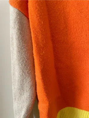 Kerri Rosenthal Colorblock Sun Heart Cardigan Medium thumbnail 6