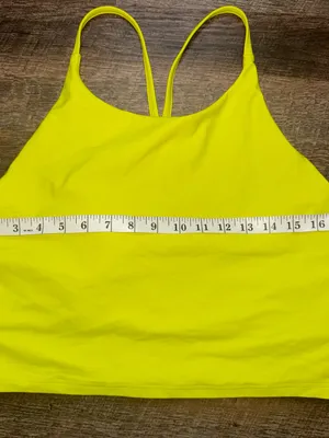 Old Navy Powersoft Neon Strappy Crop Tank Top Size XL thumbnail 2