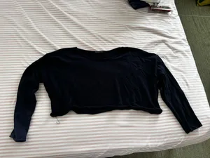 Brandy Melville Navy Sweater thumbnail 2