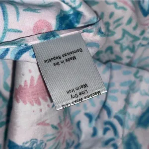 Roller Rabbit Women’s Sz L Pink Floral Winter Bari Print Short Sleeve Pajama Top thumbnail 6