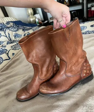 Diesel Distressed Boots thumbnail 2