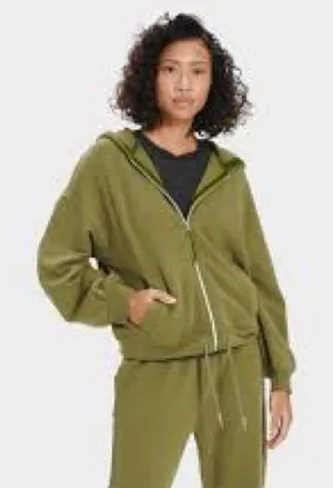 UGG Abbi Half Moon Sleeve‎ Zip-Up Hoodie Size Small EUC thumbnail 1