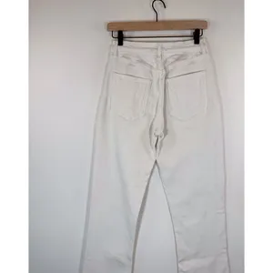 AGOLDE Womens Jeans White Riley High Rise Straight Crop Denim Button Fly Size 27 thumbnail 10