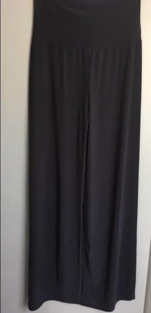 Palazzo Pants, Medium Gray thumbnail 1