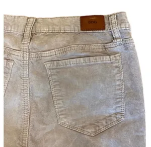 Urban Outfitters Mid Low Rise Cigarette Skinny Ankle Gray Corduroy Pants 27 thumbnail 7