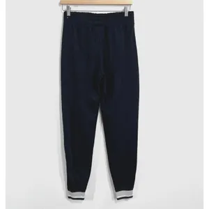 Nike Jogger Womens‎ Small Sportswear Heritage Black Poly Knit Pants DJ1099-010 thumbnail 2