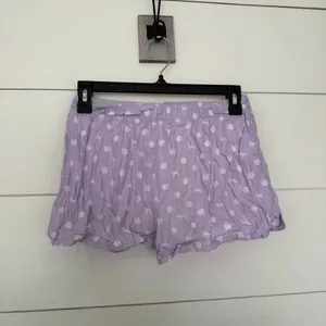 Victoria’s Secret Pink Women’s XS Purple White Pajama Shorts thumbnail 4