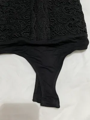 Cali Cantina Black Lace Bodysuit thumbnail 7