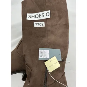 Womans New Universal Thread Patsy Knee High Western Style Boots Sz 8 Chocolate thumbnail 7