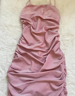 Amazon pink sparkle dress thumbnail 1