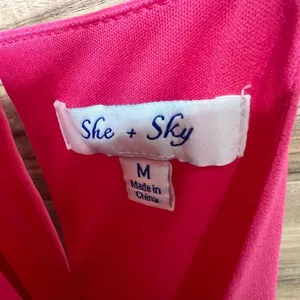 She + sky pink tiered maxi‎ dress thumbnail 2