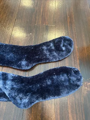 UGG Crew Socks in Navy Blue thumbnail 3