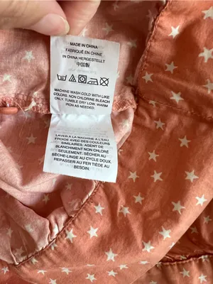Madewell Women's Star Scatter Wrap Top Peach thumbnail 9