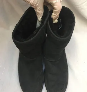 Mini UGG Black Boots Size: 5 thumbnail 7