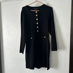 Black Long Sleeve Button thumbnail 8