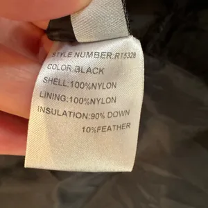 Black Down Puffer Coat Jacket Sherpa Lined Hooded Warm Winter Womens thumbnail 6
