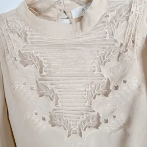 ASTR The Label Monarch Top in Oat Milk, EUC Small, MSRP $118 thumbnail 9