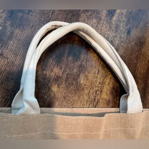 Bride | wedding, bridal, bride tote bag. Tan thumbnail 9