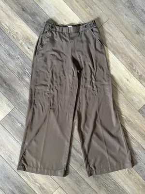 Garnet Hill Wide-Leg Pants 100% Tencel Lyocell thumbnail 1