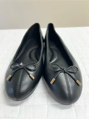 Madewell The Hester Flat in True Black Size 8 thumbnail 8