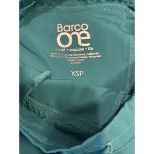 NWT‎ Barco One Boost Jogger Scrub Pants Women’s XSP Dark Jade Mid Rise 3 Pocket thumbnail 9