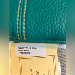Dooney & Bourke NWT Turquoise Leather Mini Shoulder or Wristlet Bag summer fun thumbnail 13