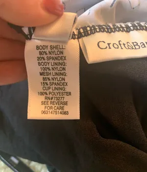Croft & Barrow Tankini Swim Top thumbnail 6