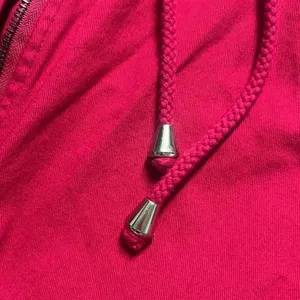 Flawed barn jacket 100% cotton utility chore jacket denim button down zipper Red Size M thumbnail 7
