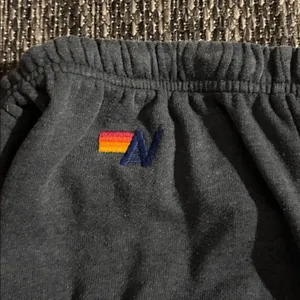 Aviator Nation 5 Stripe Sweatpant Jogger Blue Stripe Size XS thumbnail 6