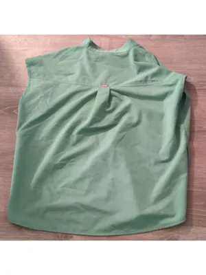 Figs Green Rafaela Oversized Scrub Top Size Large thumbnail 7