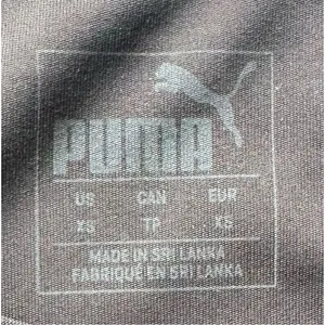 Puma‎ Women Size XS Soft Sports Crop Top In Black Sports Bra thumbnail 2