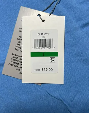Large  LOGO TEE NEW WITH TAGS thumbnail 2