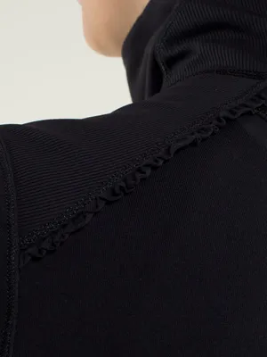 Lululemon Star Runner Long-Sleeve Black Half-Zip Athletic Top thumbnail 6