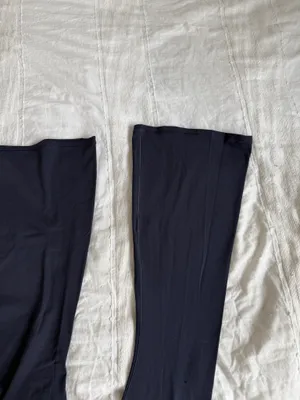 Offline by Aerie navy crossover high rise flare leggings thumbnail 3